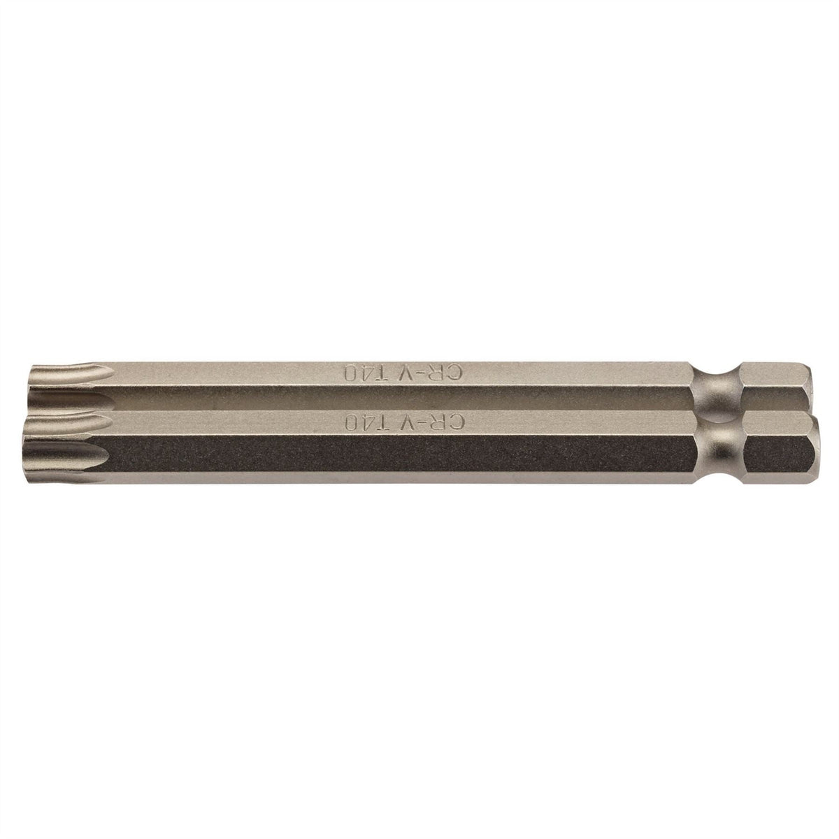 Draper TX-STAR® Insert Bit 1/4" Hex 75mm Long T40 (Pack of 2) 66853  White Rose Tools