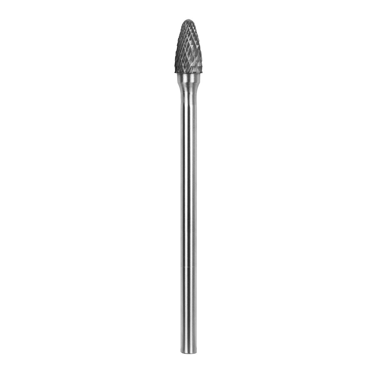 Sealey Tungsten Carbide Rotary Burr Extra-Long Arc Round Nose 10mm