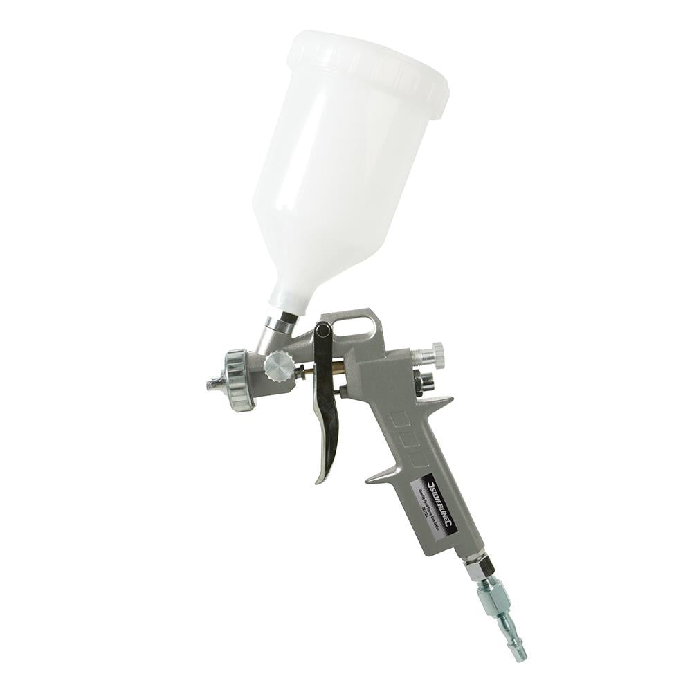 Silverline Gravity Feed Spray Gun 500ml 783124