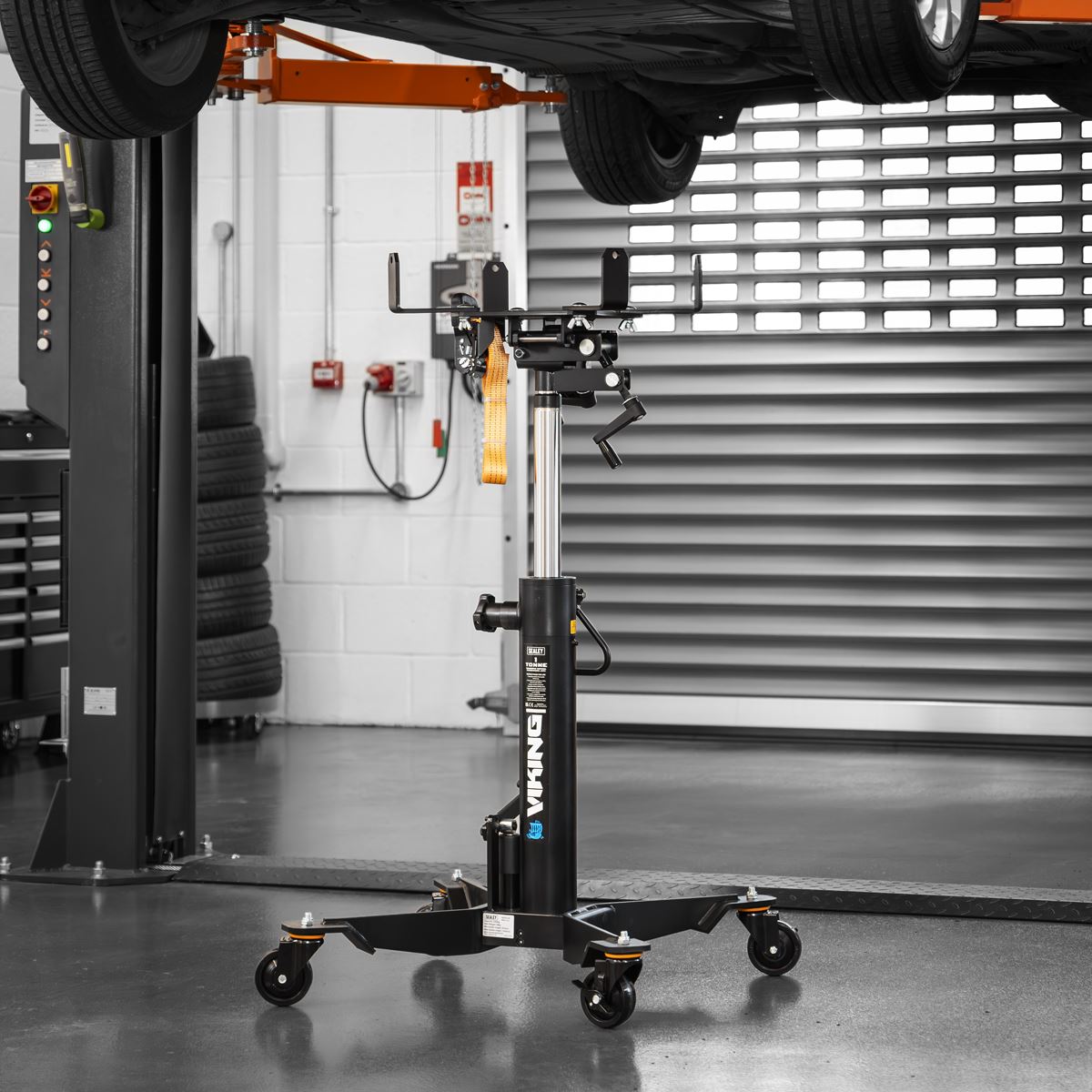 Sealey Viking Telescopic Vertical Transmission Jack 1 Tonne
