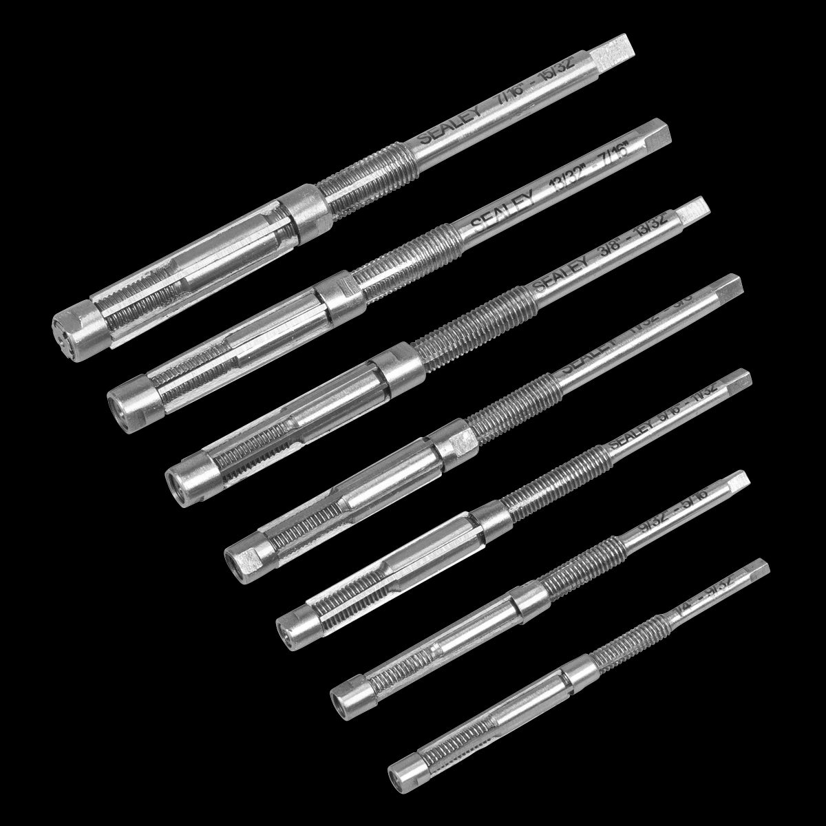 Sealey Adjustable Hand Reamer Set - 7pc