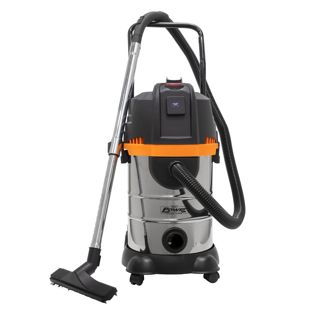 Sealey Vacuum Cleaner Cyclone Wet & Dry 30L Double Stage 1200W/230V 