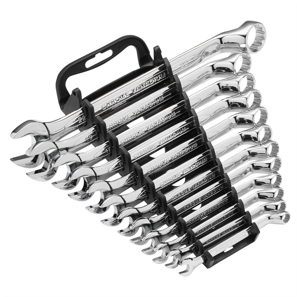 Draper Expert HI-TORQ® Metric Combination Spanner Set 8 - 22mm (12 Piece 64605  White Rose Tools