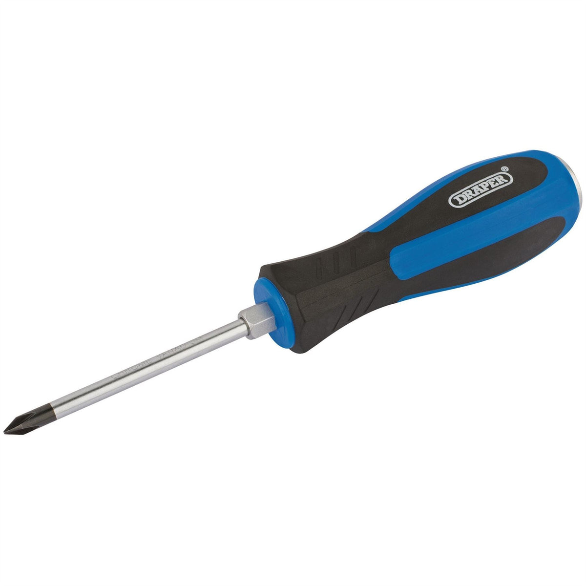 Draper 'Pound Thru' Cross Slot Screwdriver No.1 x 75mm 40779  White Rose Tools