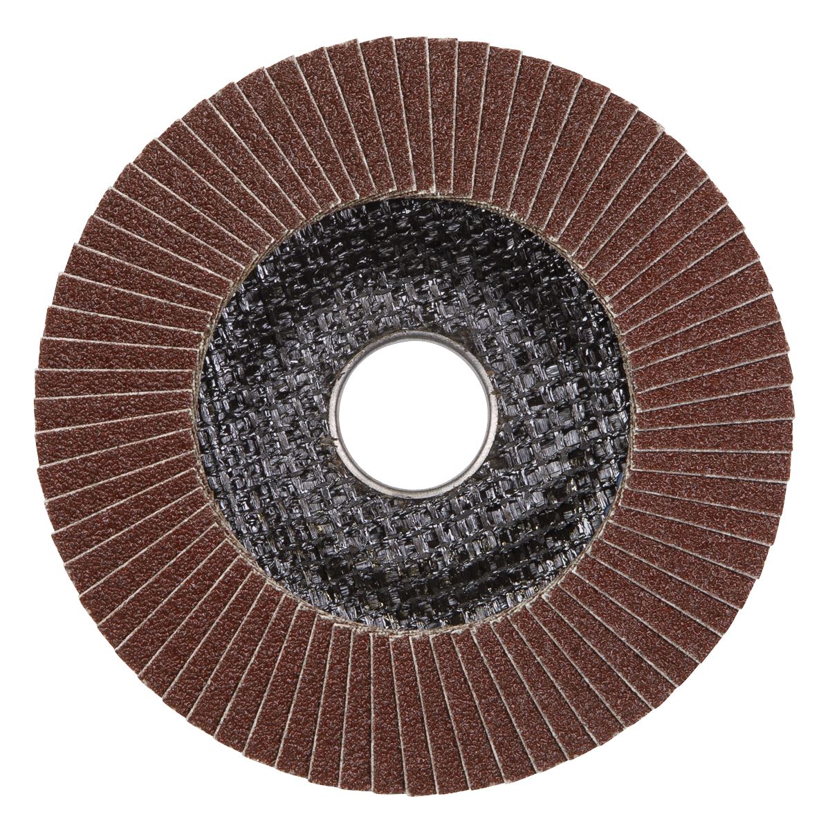 Sealey Flap Disc Aluminium Oxide Ø100mm Ø16mm Bore 120Grit