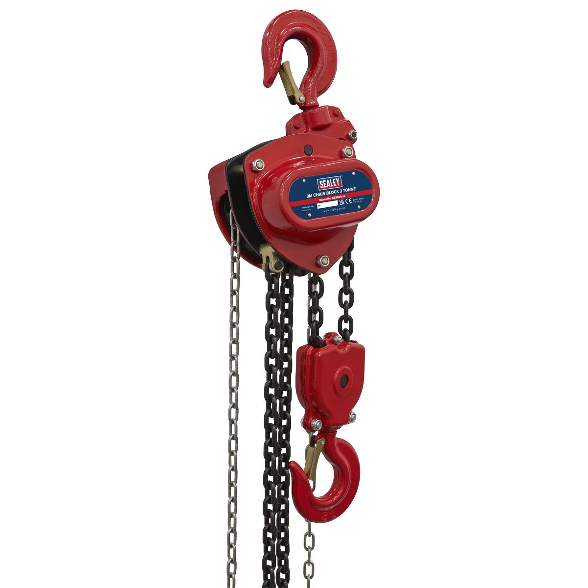 Sealey Chain Block 3m - 3 Tonne 