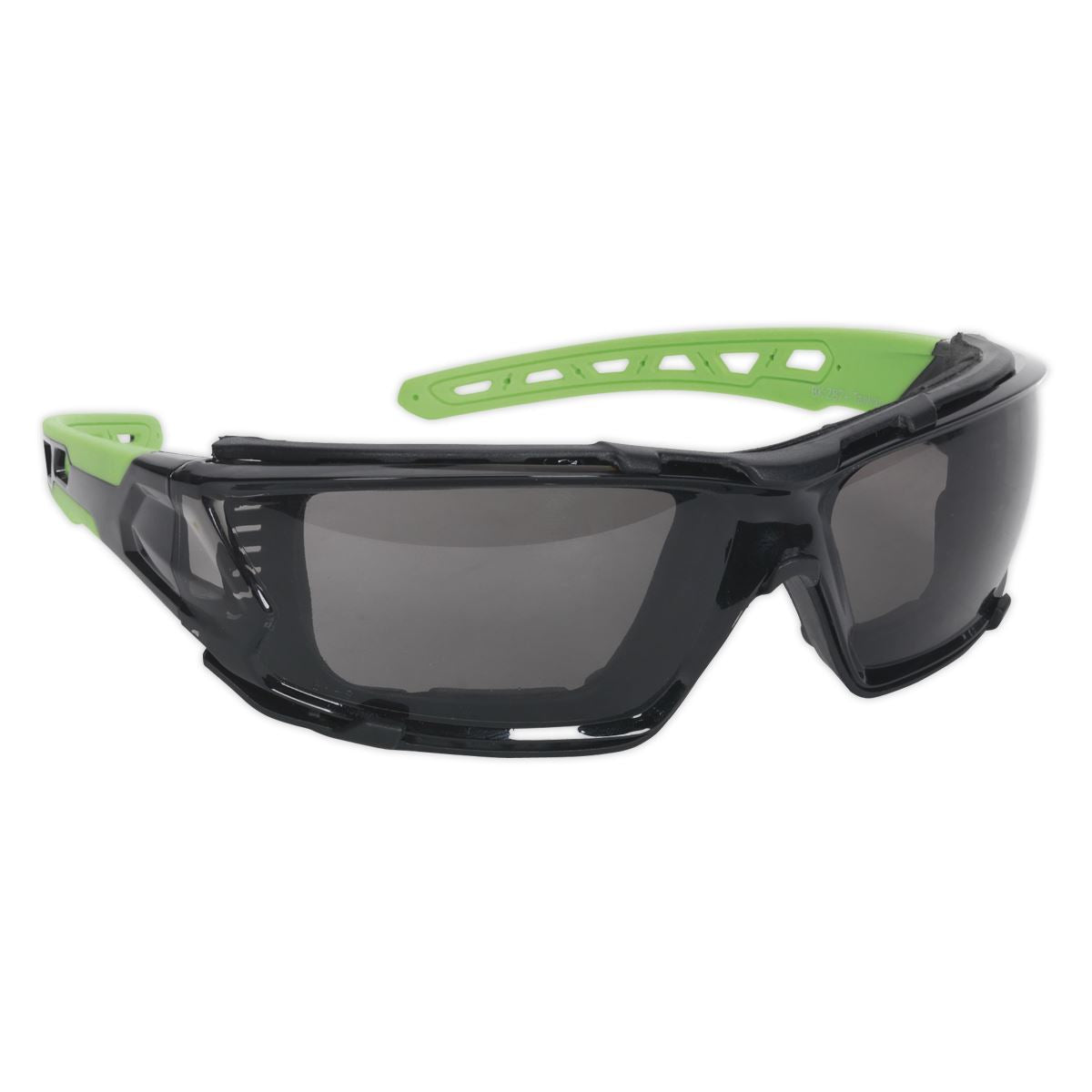 Sealey Safety Spectacles with EVA Foam Lining Wraparound Lightweight Anti Glare 