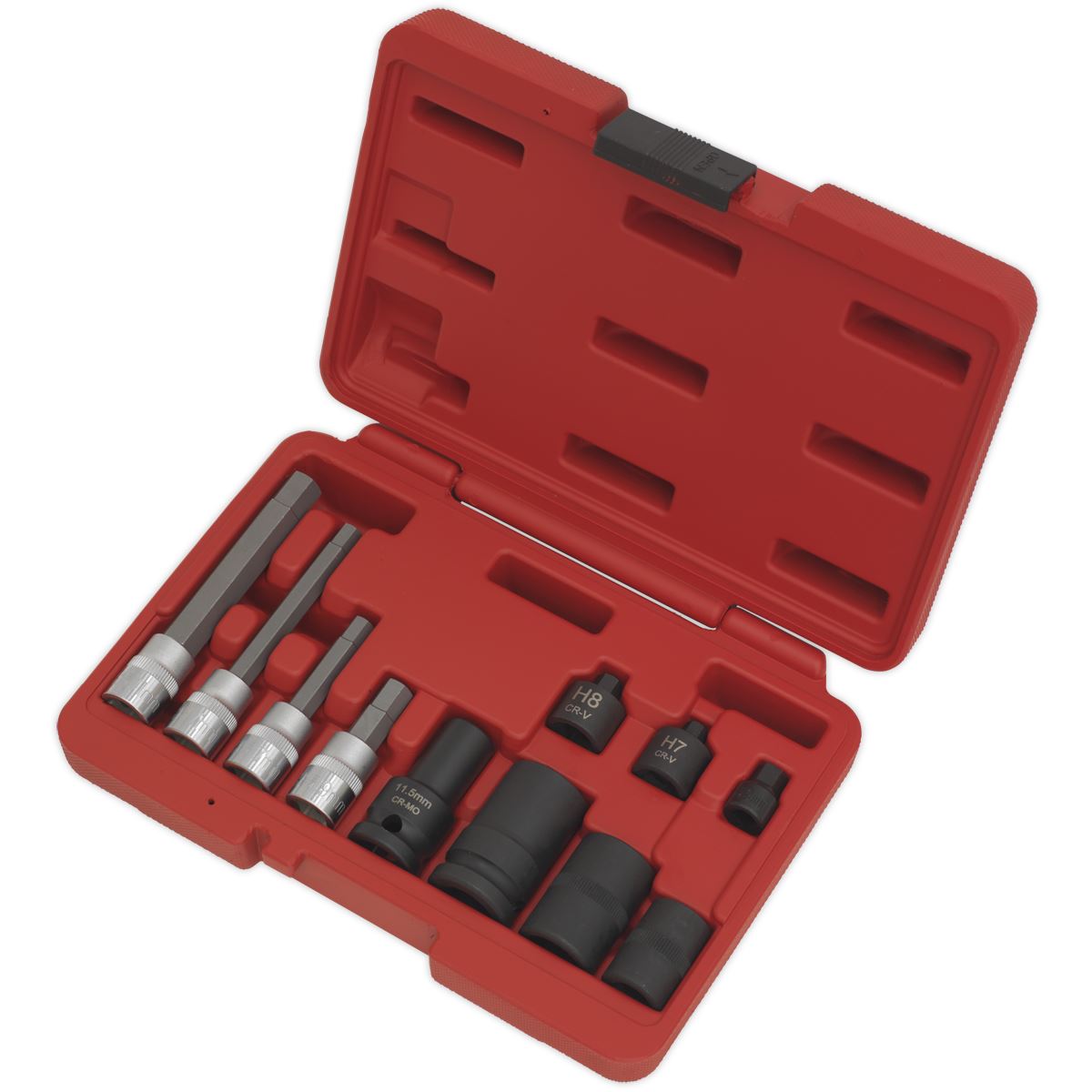 Sealey Brake Caliper Socket Set 11 Piece VAG Ford Mercedes Porsche BMW 