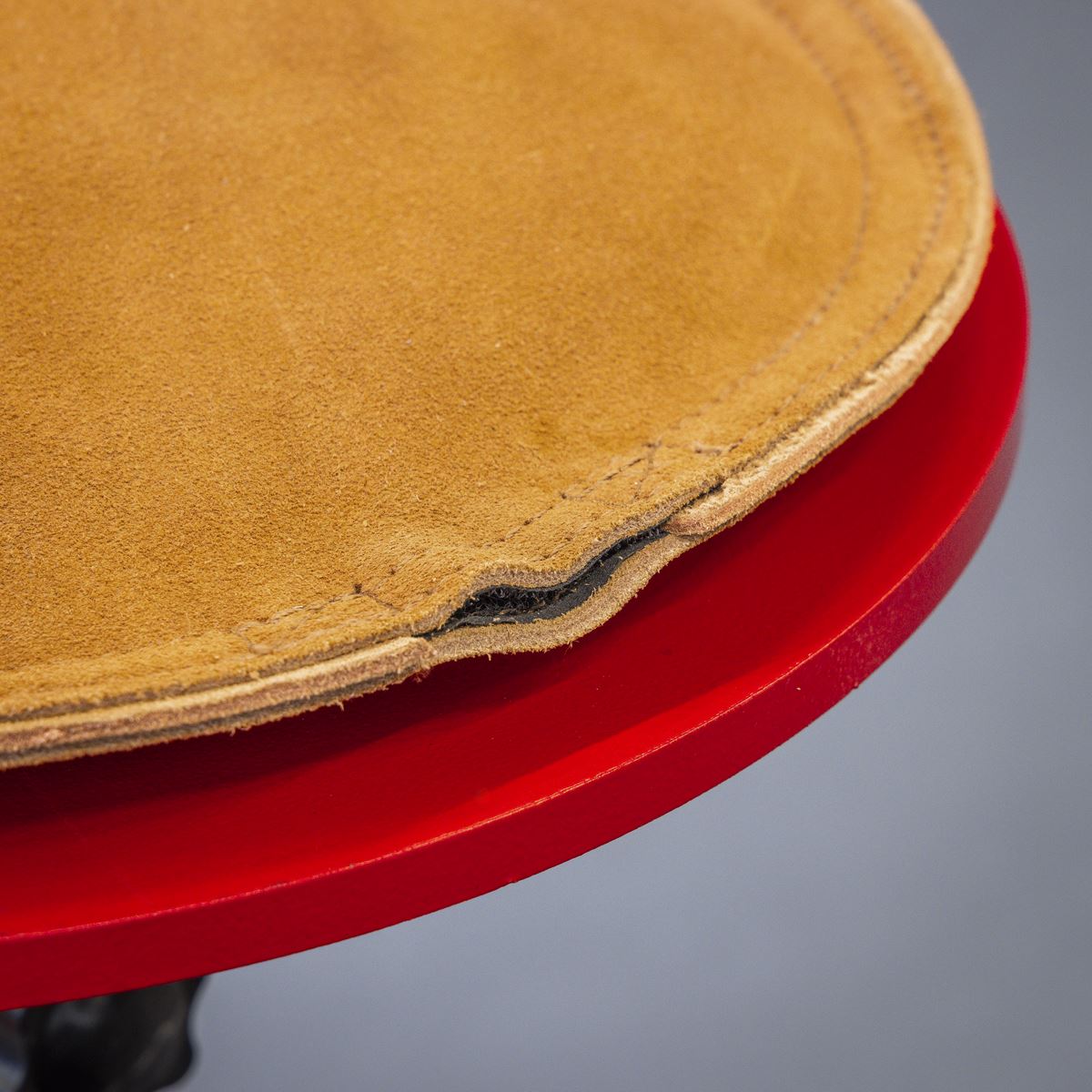 Sealey Leather Panel Beating Sandbag for Metal Forming 12  White Rose Tools