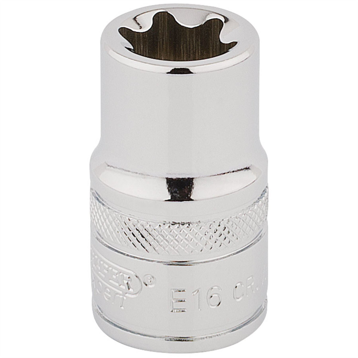 Draper Expert TX-STAR® Socket 1/2" Sq. Dr. E16 34327  White Rose Tools