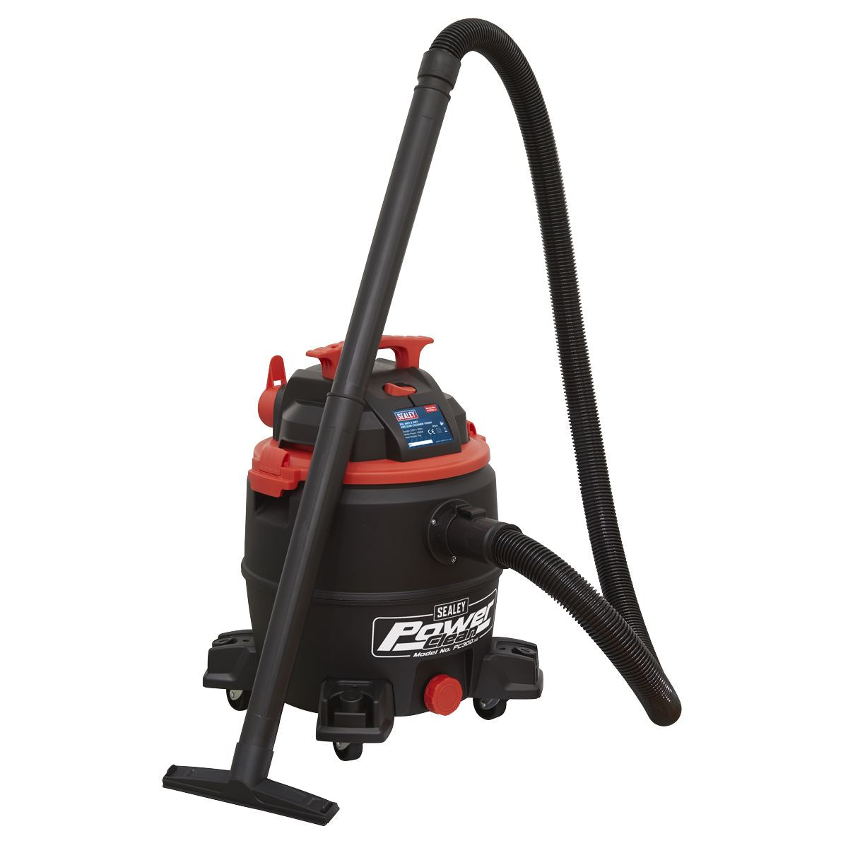 Sealey Vacuum Cleaner Wet & Dry 30L 1100W/230V 