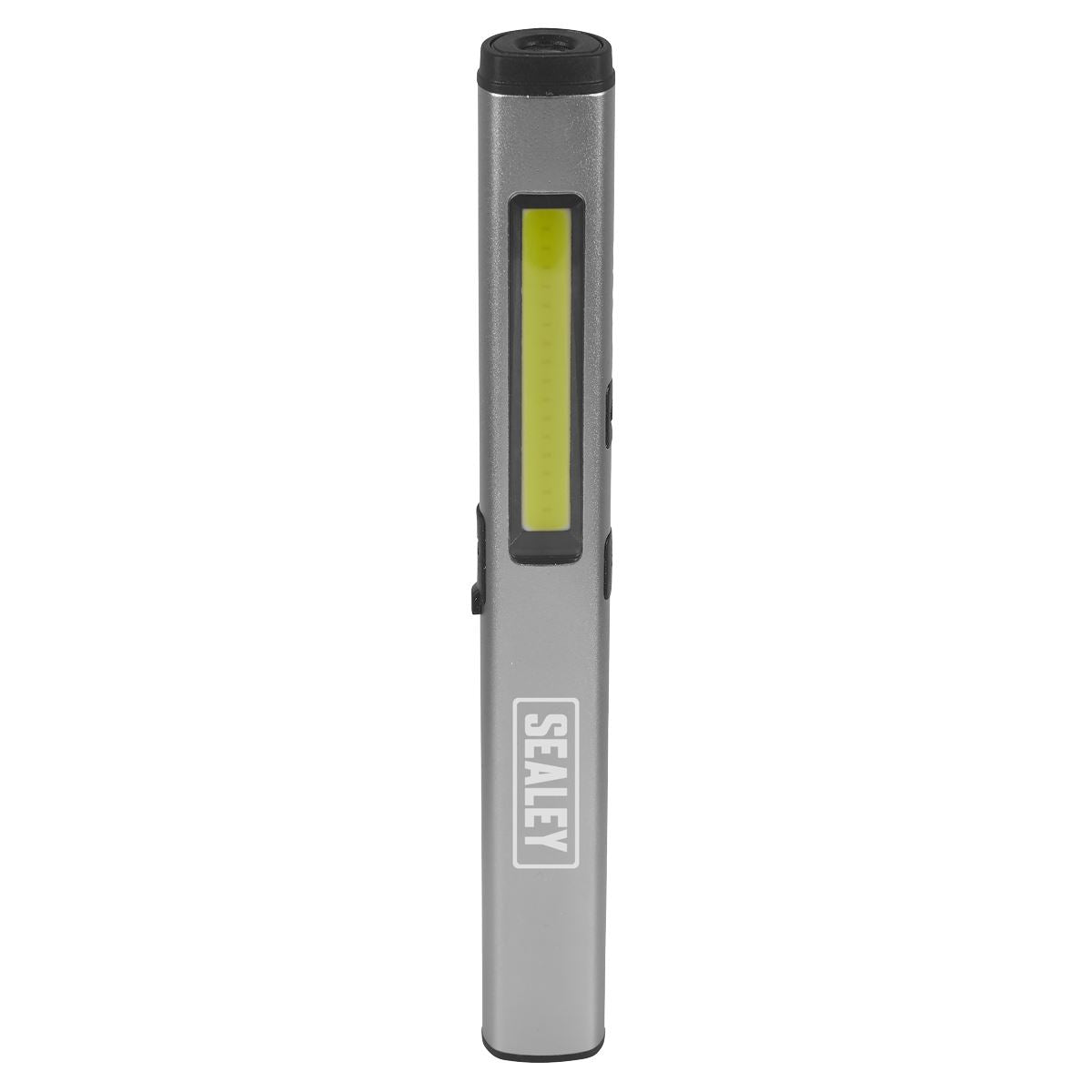 Sealey Penlight Torch with UV 5W COB & 3W SMD LED with Laser Pointer Rechargeable 