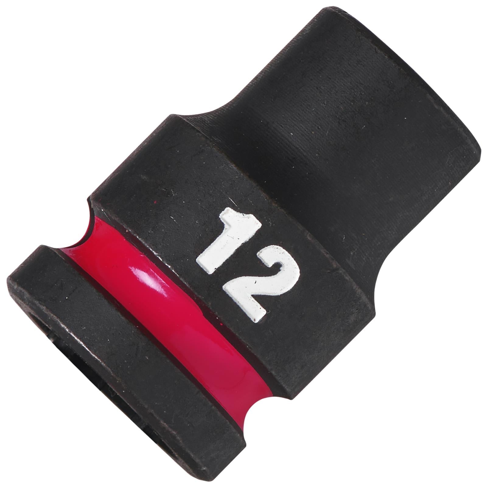 Milwaukee Impact Sockets Standard 1/2" Drive 8-32mm SHOCKWAVE Impact Duty 