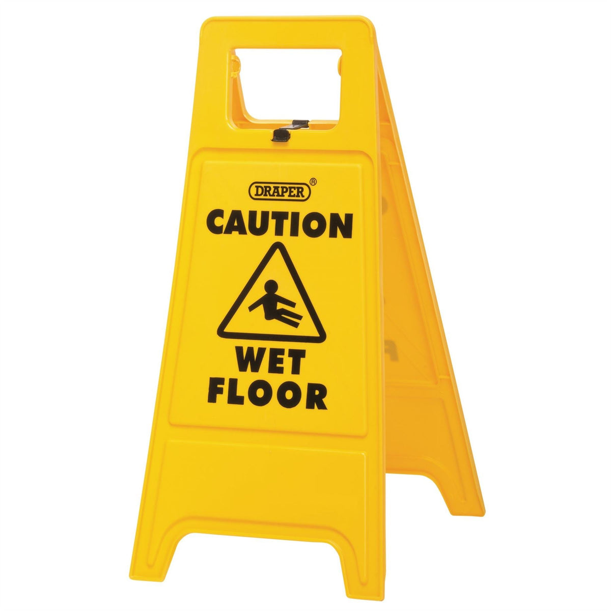 Draper Wet Floor Warning Sign 82134  White Rose Tools