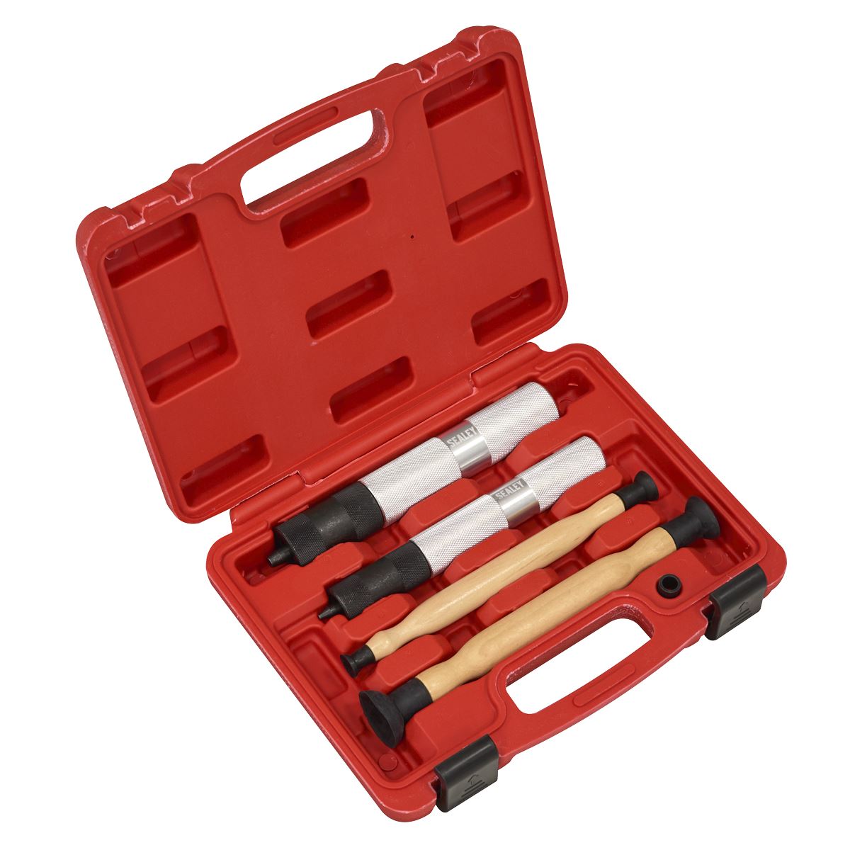 Sealey Valve Collet Remover/Installer Lapping Set 5pc  White Rose Tools