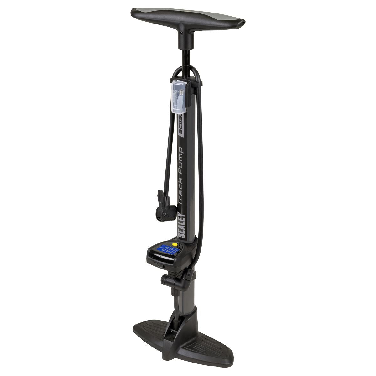 Sealey Track Pump with Digital Gauge