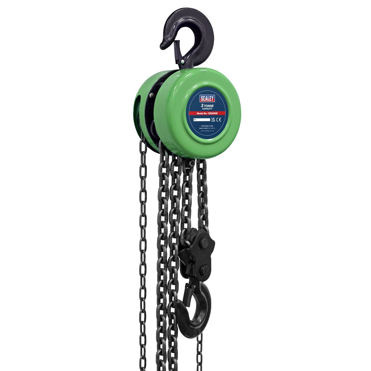 Sealey 3m Chain Block 3 Tonne 