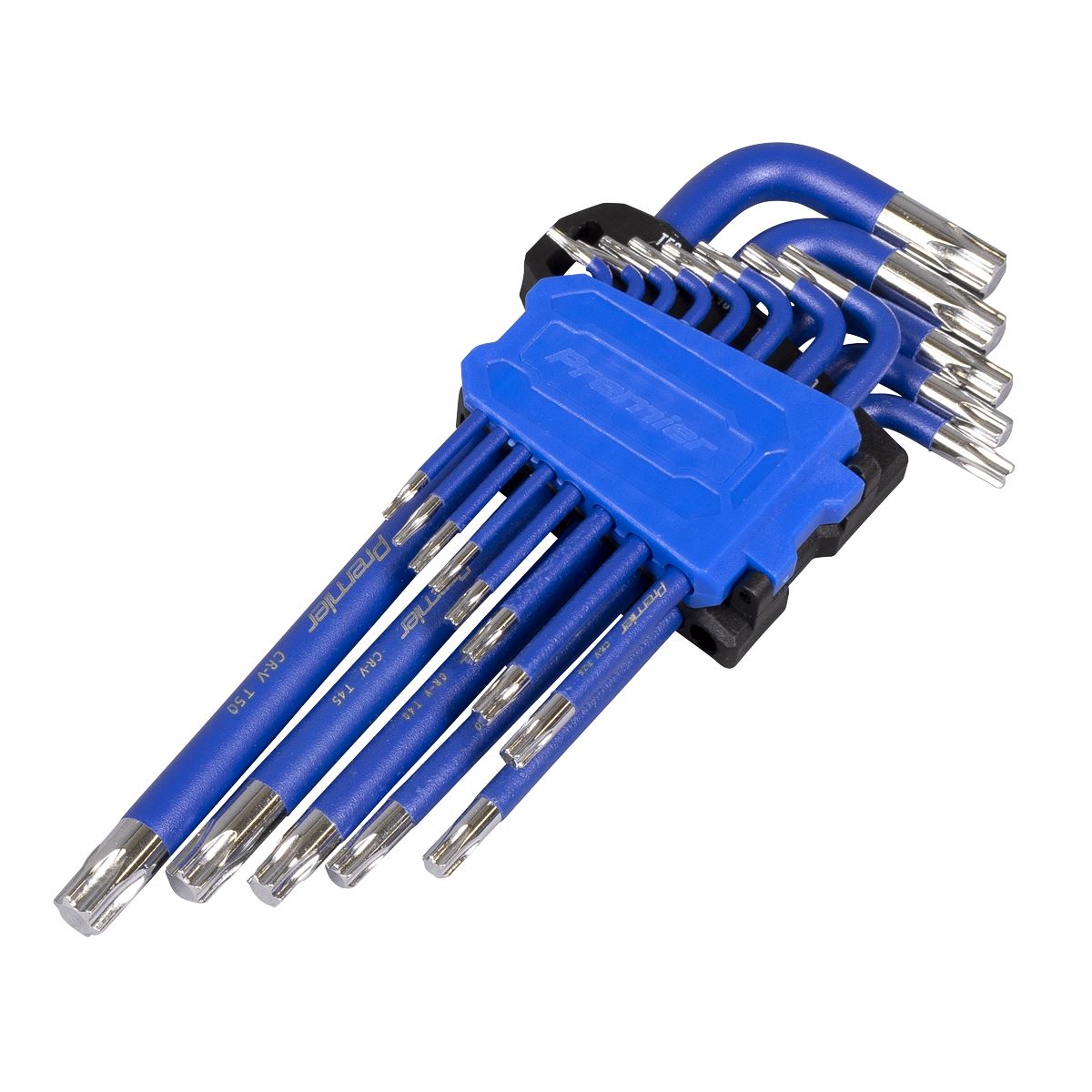 Sealey Premier TRX-Star* Key Set 13pc Long  White Rose Tools