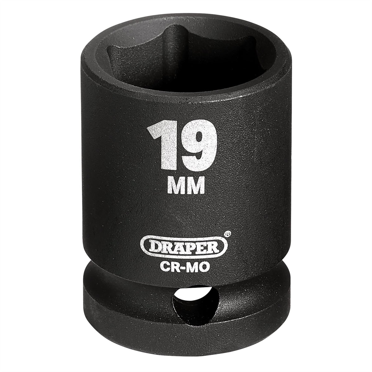 Draper HI-TORQ® Impact Socket 1/2" Sq. Dr. 19mm 28503  White Rose Tools