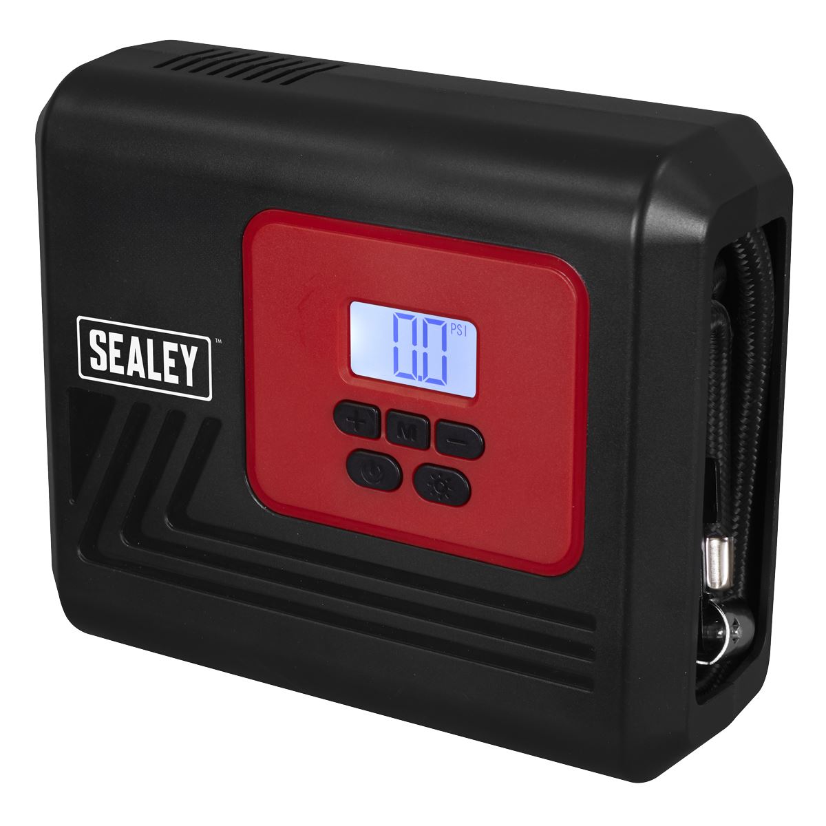 Sealey Tyre Inflator with Worklight 12V  White Rose Tools
