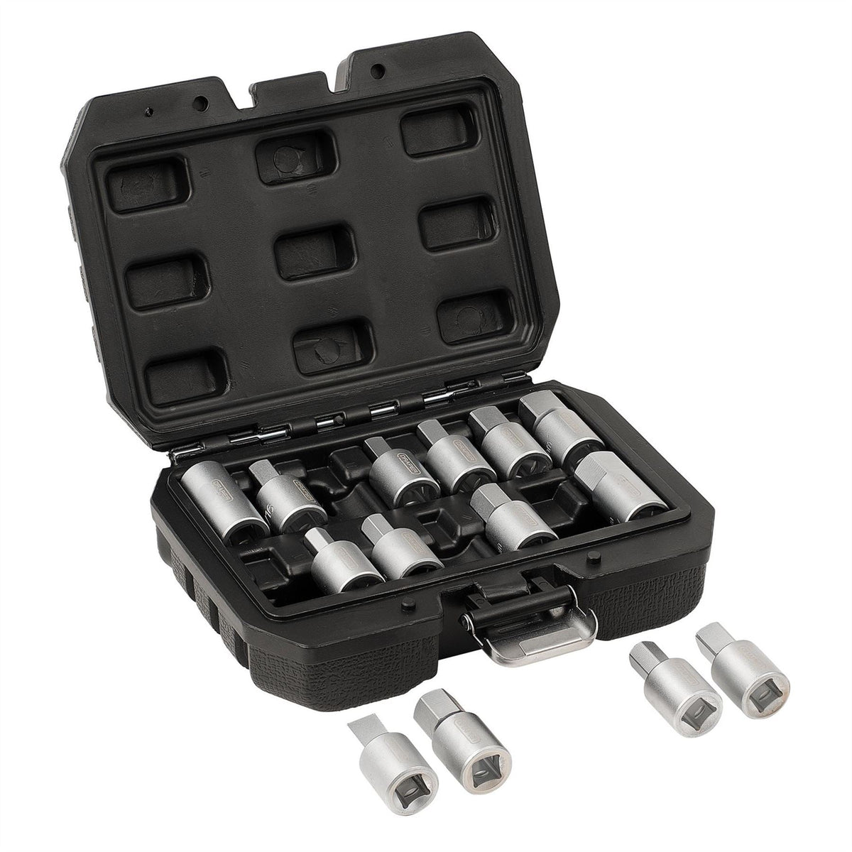 Draper Drain Plug Key Set 3/8" Sq. Dr. (14 Piece) 31816  White Rose Tools