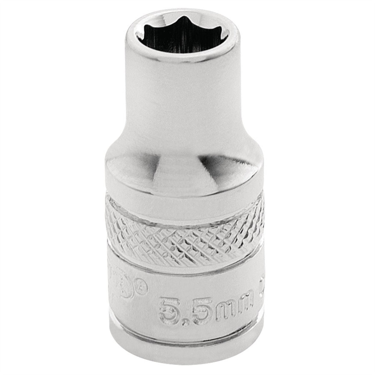 Draper Expert HI-TORQ® 6 Point Socket 1/4" Sq. Dr. 5.5mm 32449  White Rose Tools
