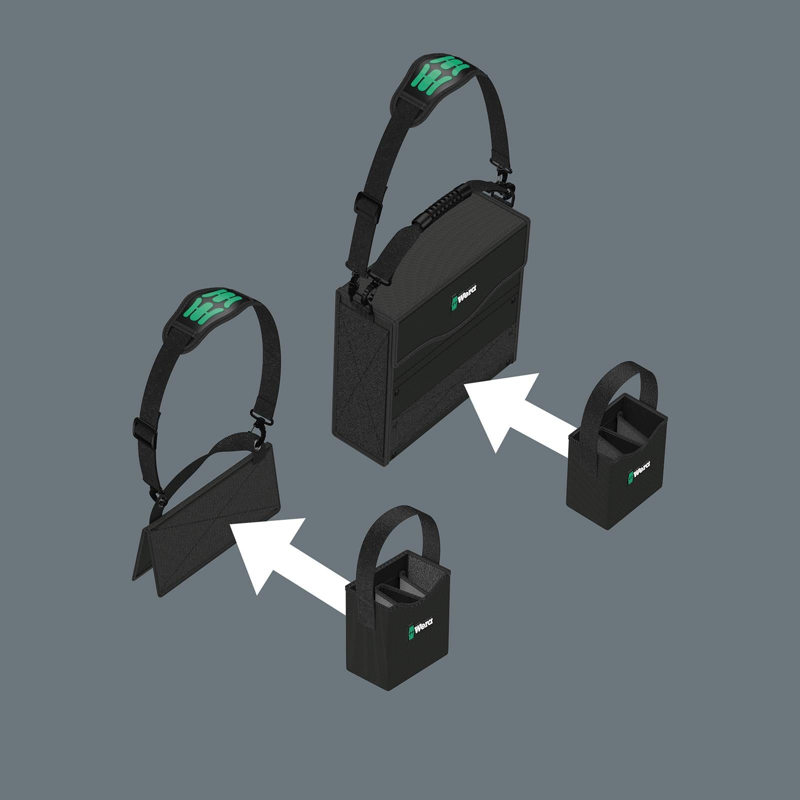 Wera 2go 4 Tool Quiver Storage 