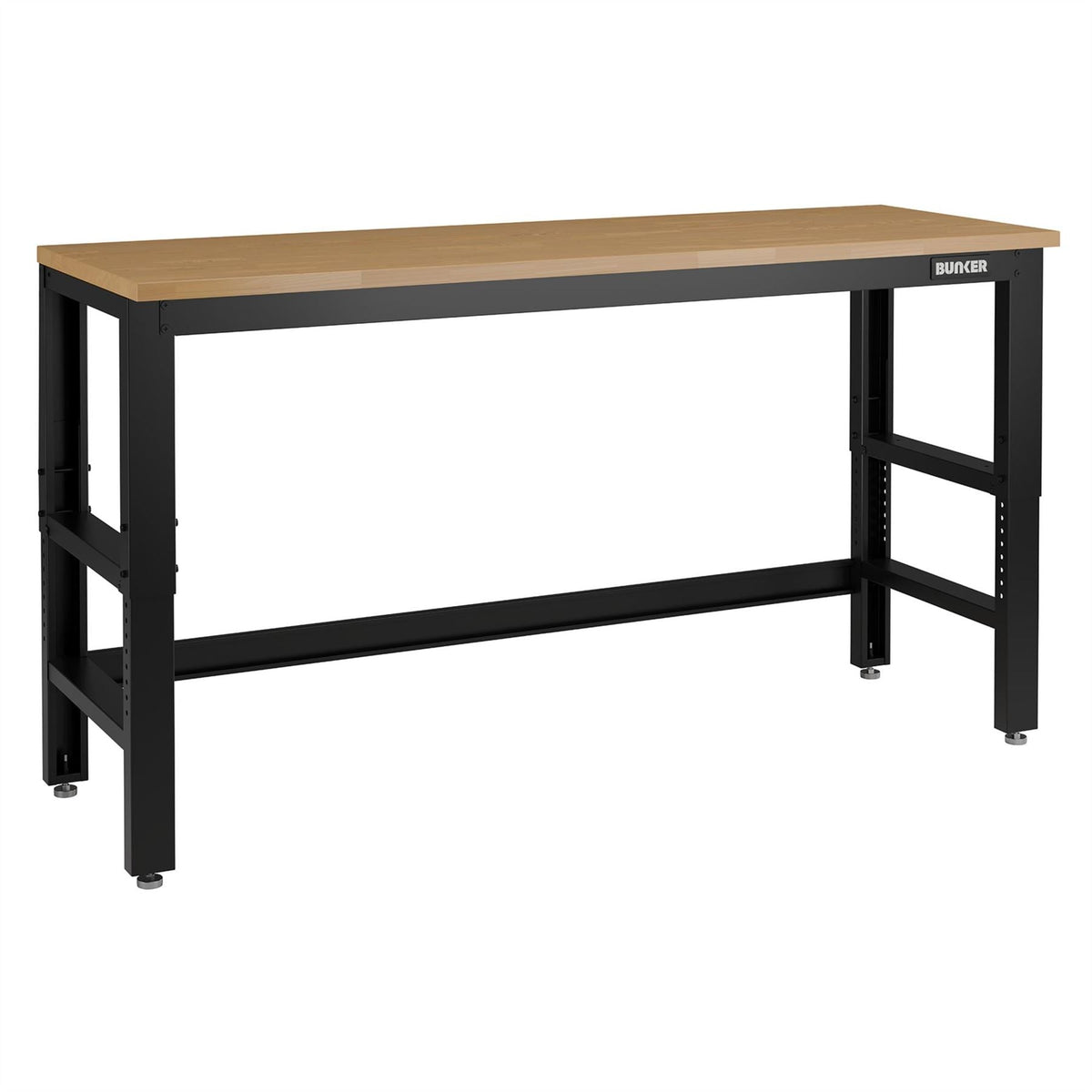 BUNKER Workbench with Hardwood Worktop 1830mm 27348  White Rose Tools