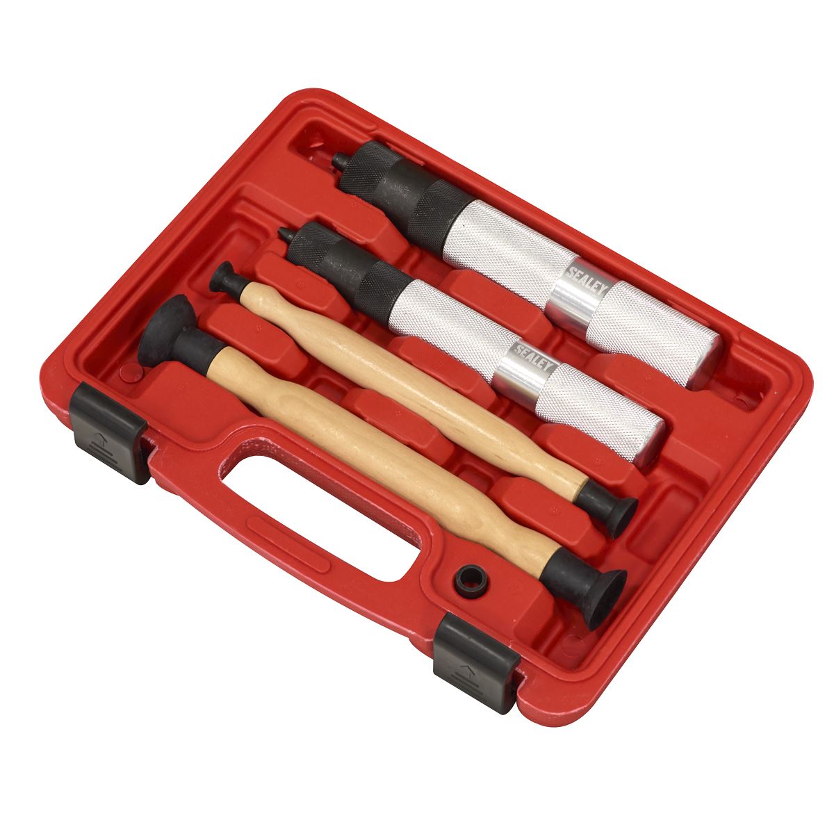 Sealey Valve Collet Remover/Installer Lapping Set 5pc  White Rose Tools