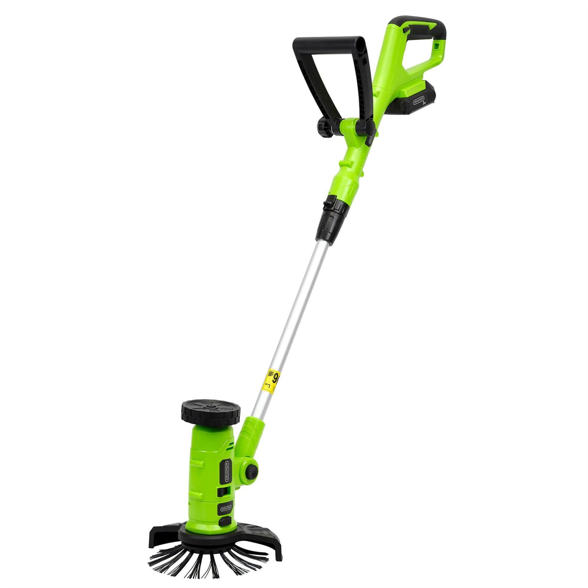 Draper 18V 4-in-1 Multi-Function Grass Trimmer 1 x 2.0Ah Battery 1 x Charger 31859  White Rose Tools