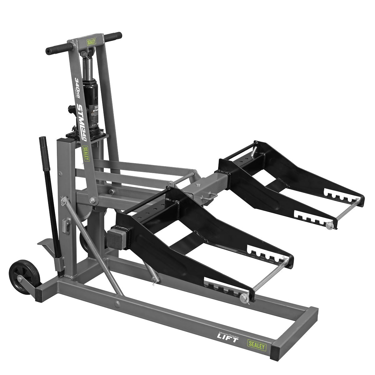 Sealey Premier Hydraulic Mower/Tractor Lift 340kg Capacity  White Rose Tools