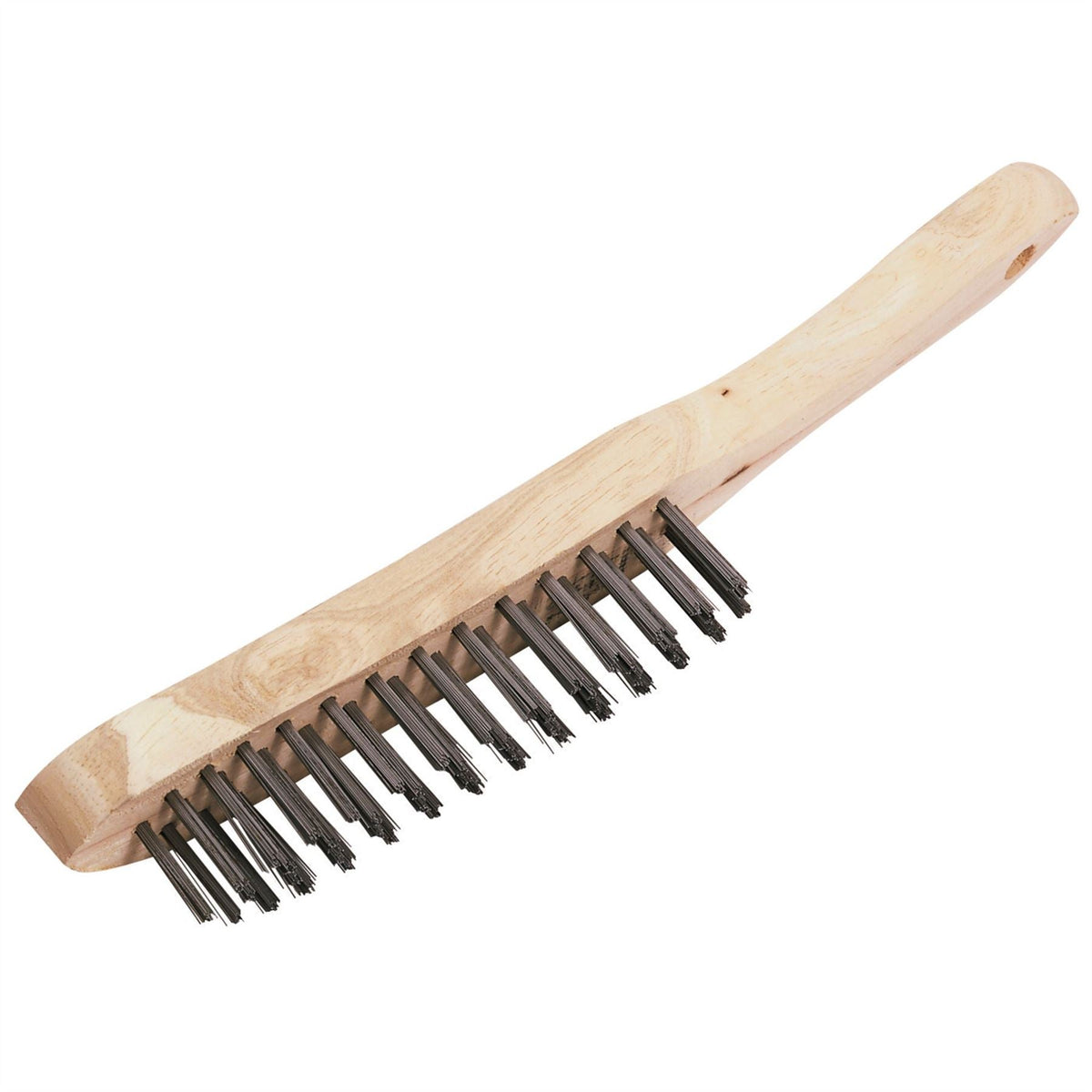 Draper Wire Scratch Brush 4 Row 290mm 31570  White Rose Tools