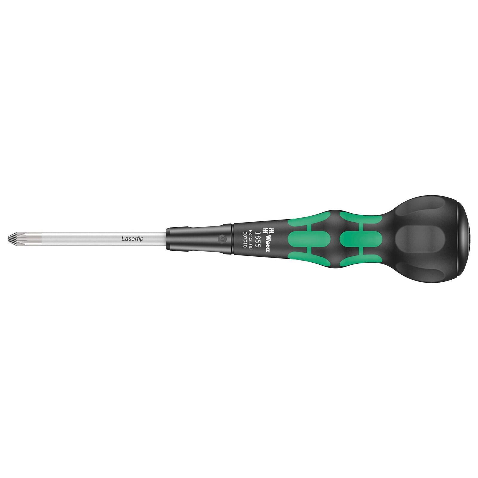 Wera Ball Grip Screwdriver Kraftform Handle Phillips Slotted Pozi - Choose Size  White Rose Tools