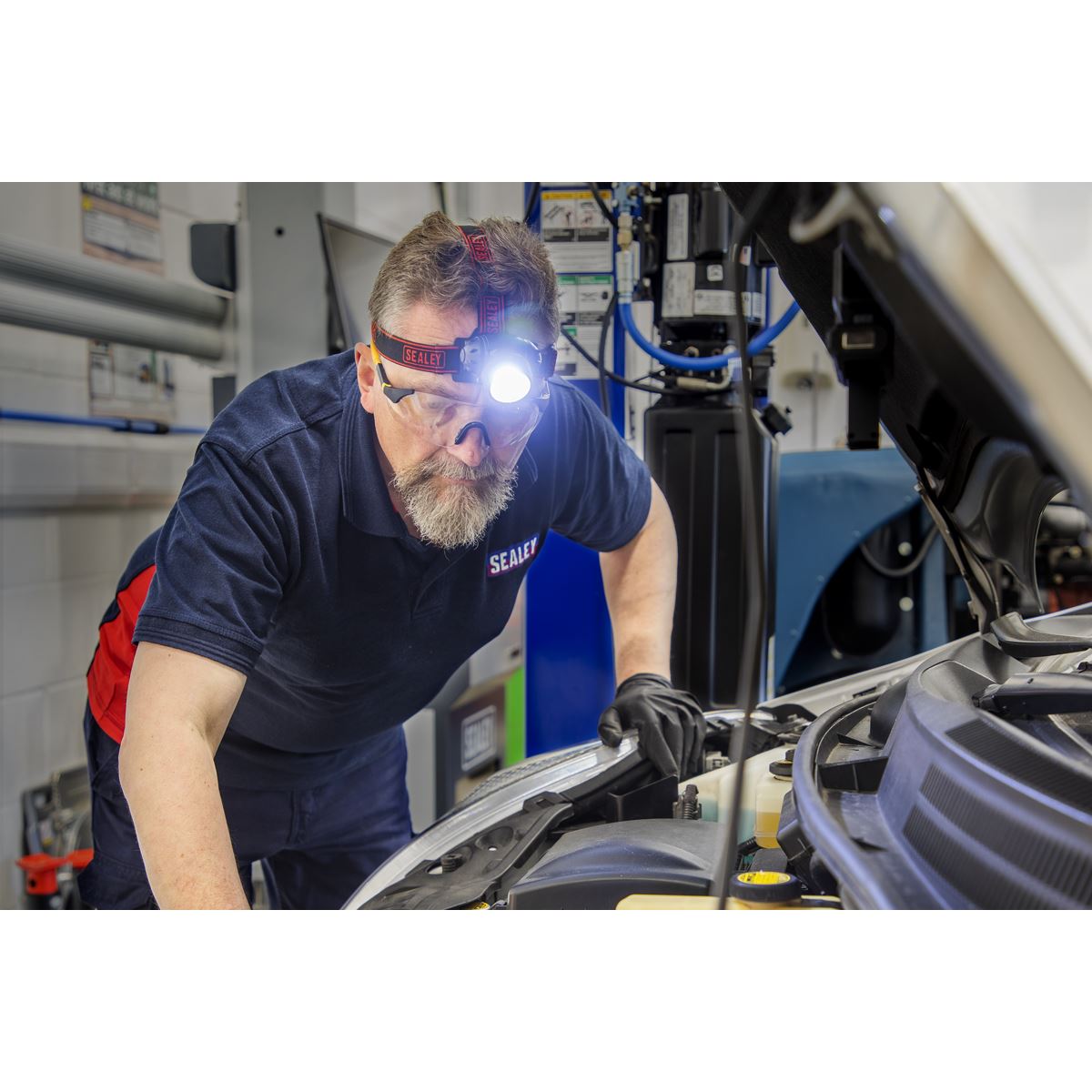 Sealey Head Torch 3W COB LED