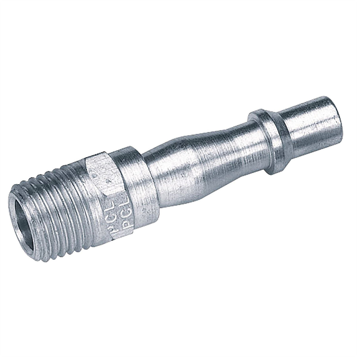Draper 1/4" Male Thread PCL Coupling Screw Adaptor (Sold Loose) 25790  White Rose Tools