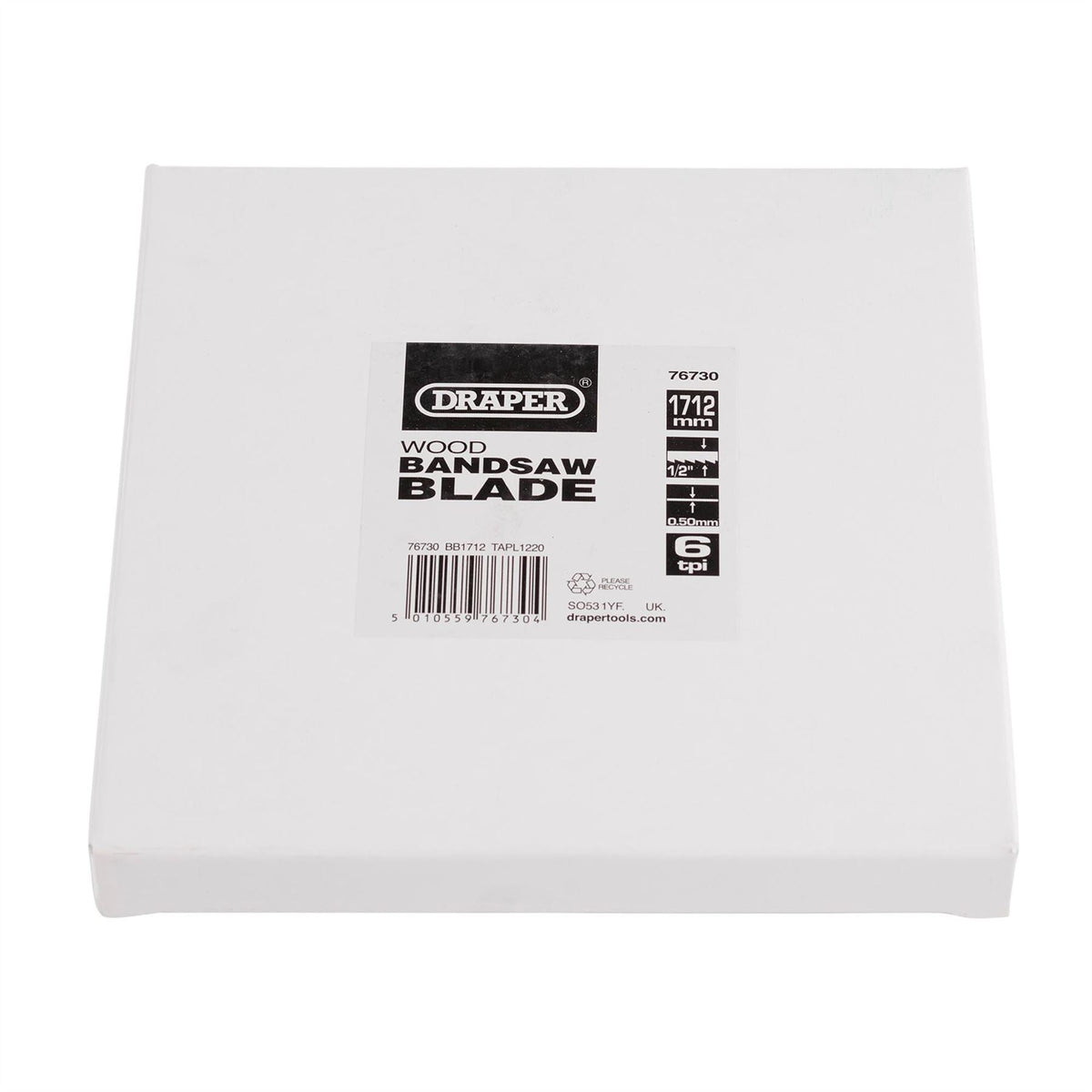 Draper Bandsaw Blade 1712mm x 1/2" 6 skip 76730  White Rose Tools