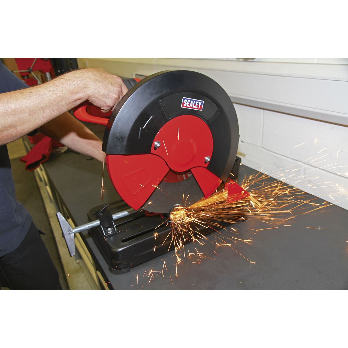 Sealey Cut-Off Saw Ø355mm 230V Abrasive Disc Portable 