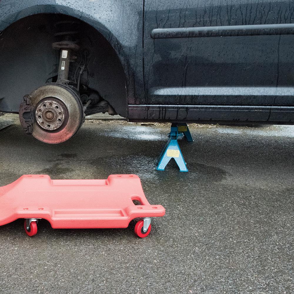 Silverline Axle Stand Set 2 Piece 3 Tonne Lifting Capacity 