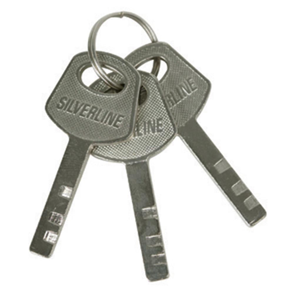 Silverline Steel Padlock Long Shackle 40mm 199876