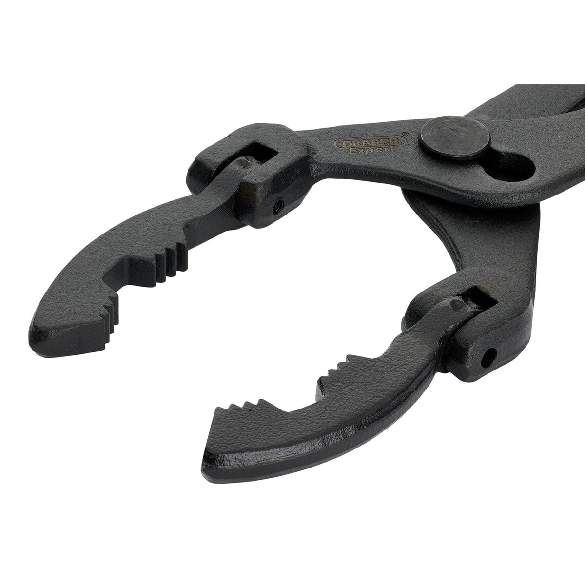 Draper Expert Adjustable Oil Filter Pliers 335mm 30822  White Rose Tools