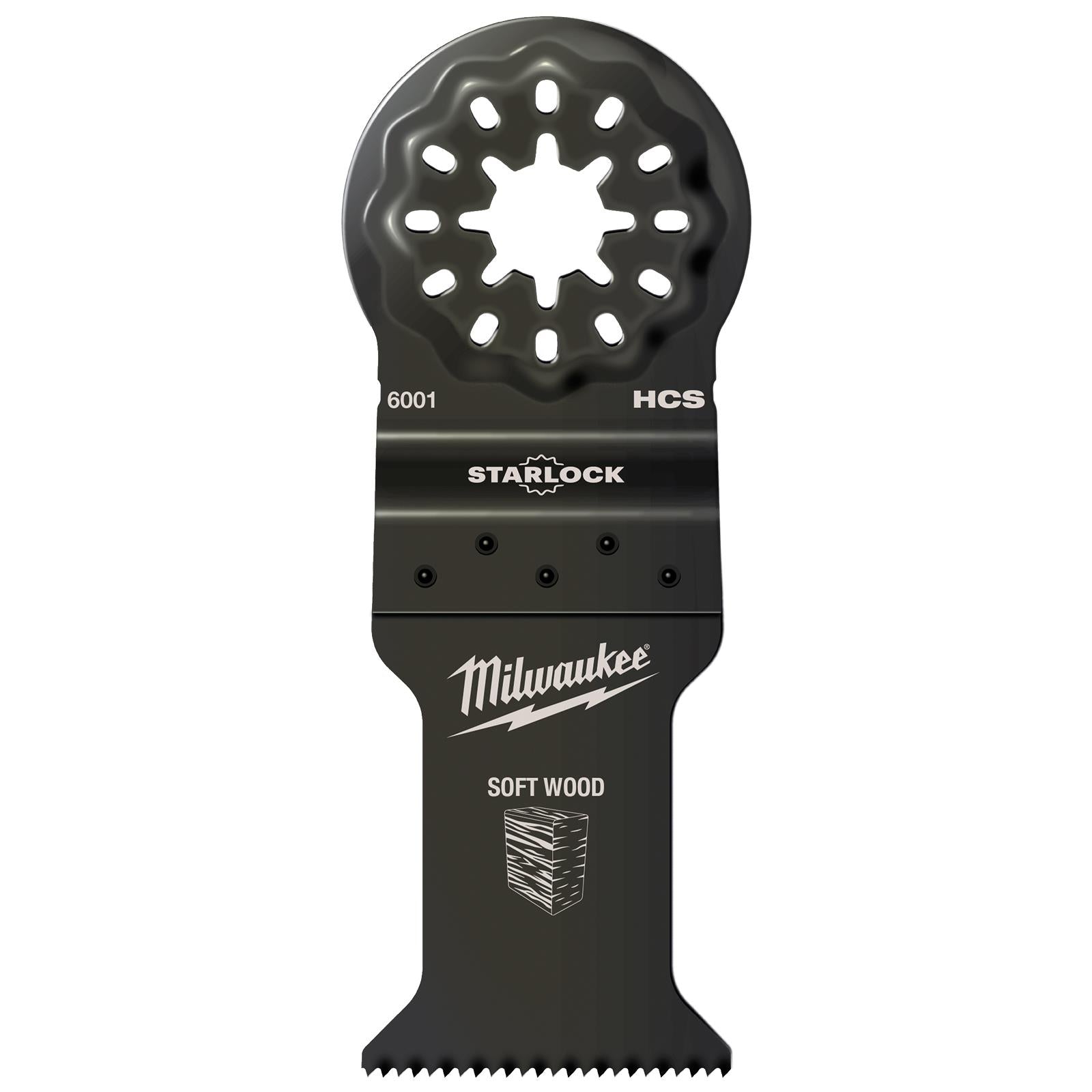 Milwaukee Multi Tool Wood Plunge Cut Cutting Blade 35mm Width x 42mm Length Starlock 