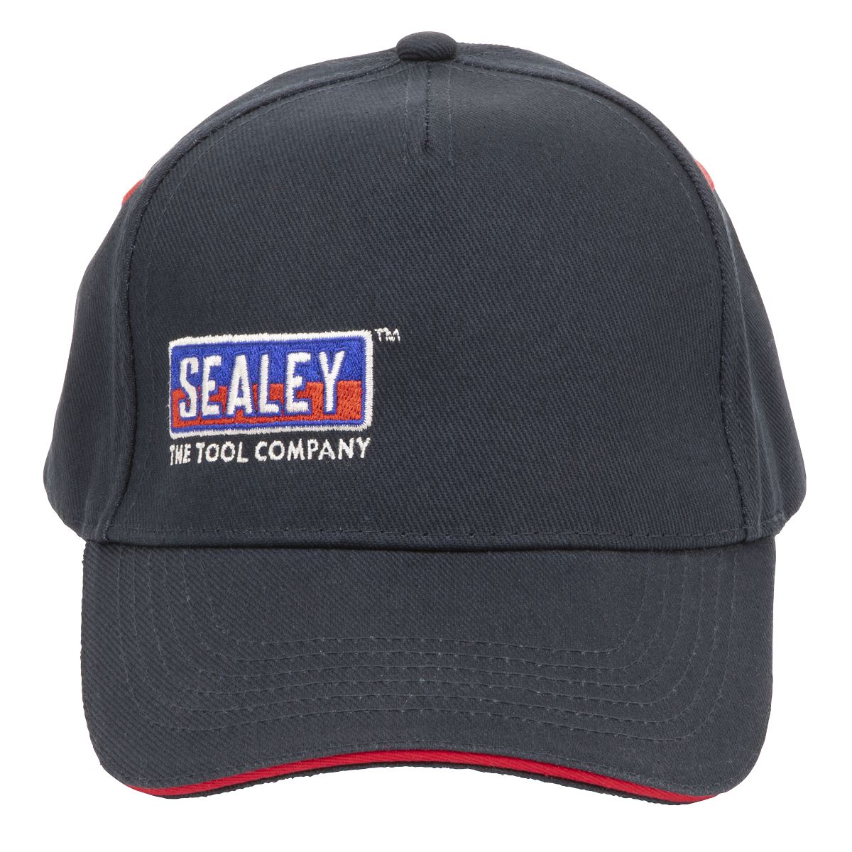 Sealey Embroidered Baseball Cap  White Rose Tools
