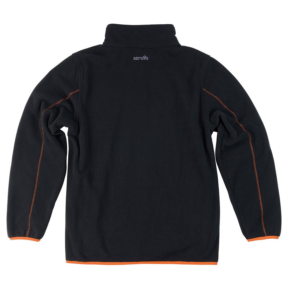 Scruffs Harbour Micro Fleece Jacket Black - Choose Size  White Rose Tools