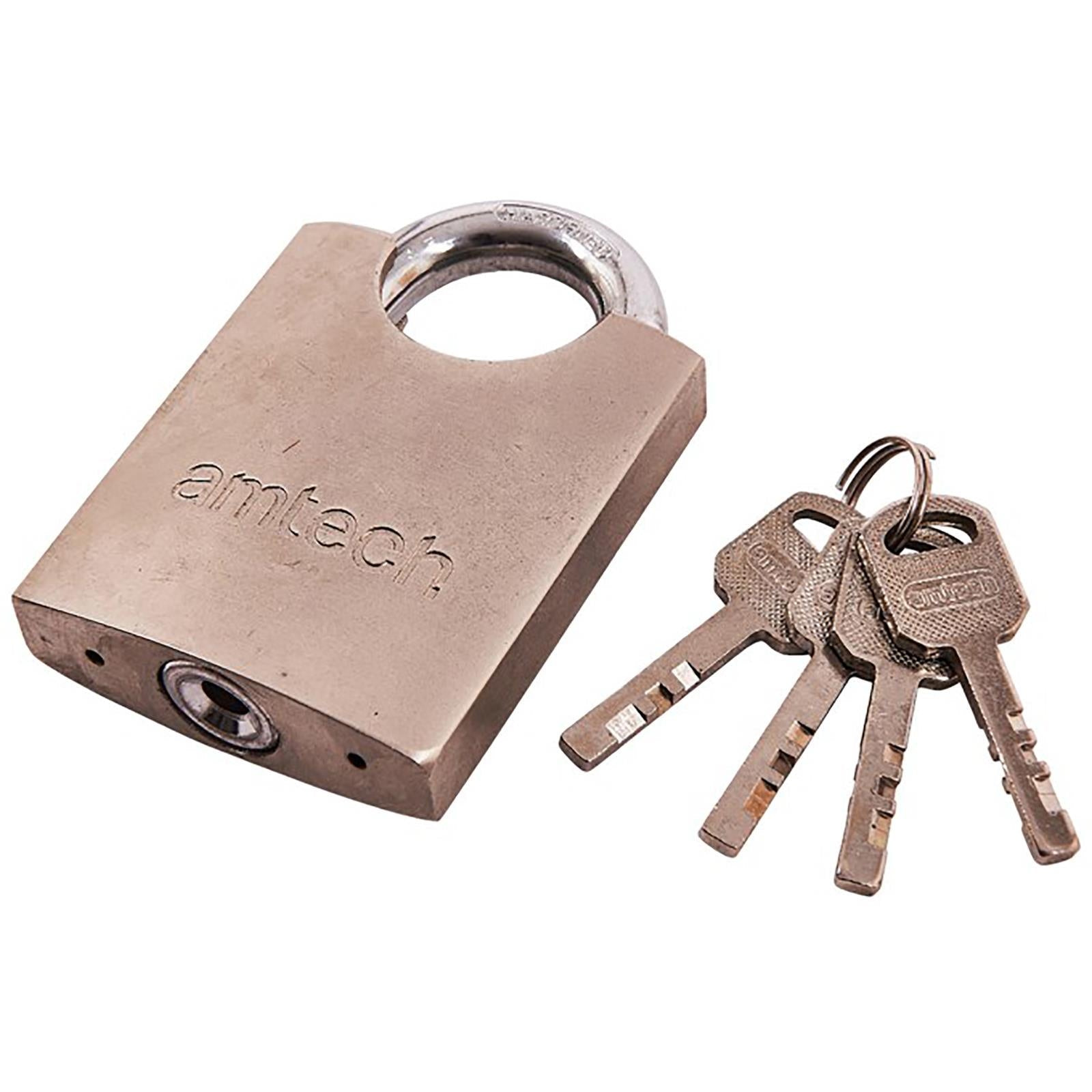 Amtech 60mm Steel Padlock 