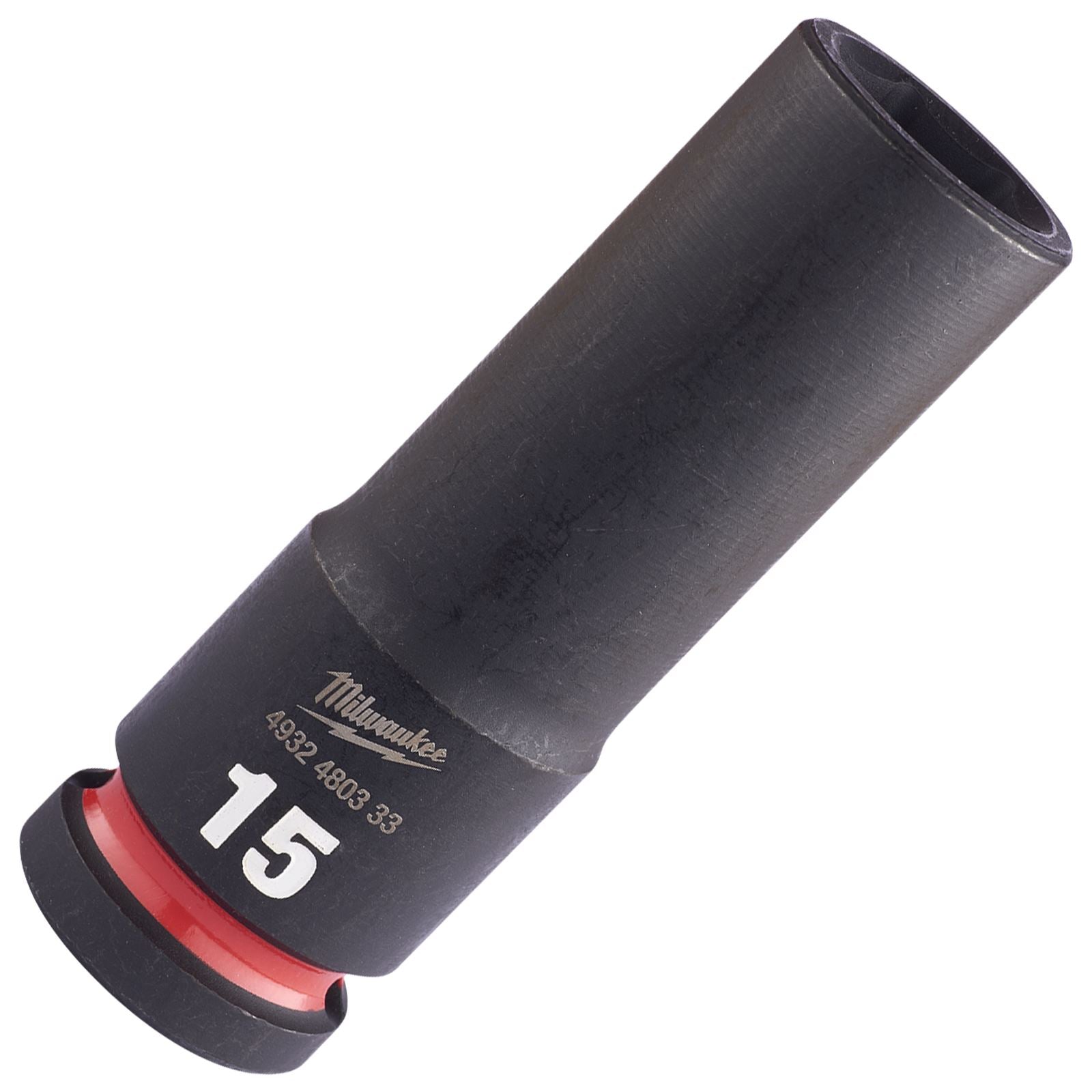 Milwaukee Impact Sockets Deep 1/2" Drive 8-36mm SHOCKWAVE Impact Duty 