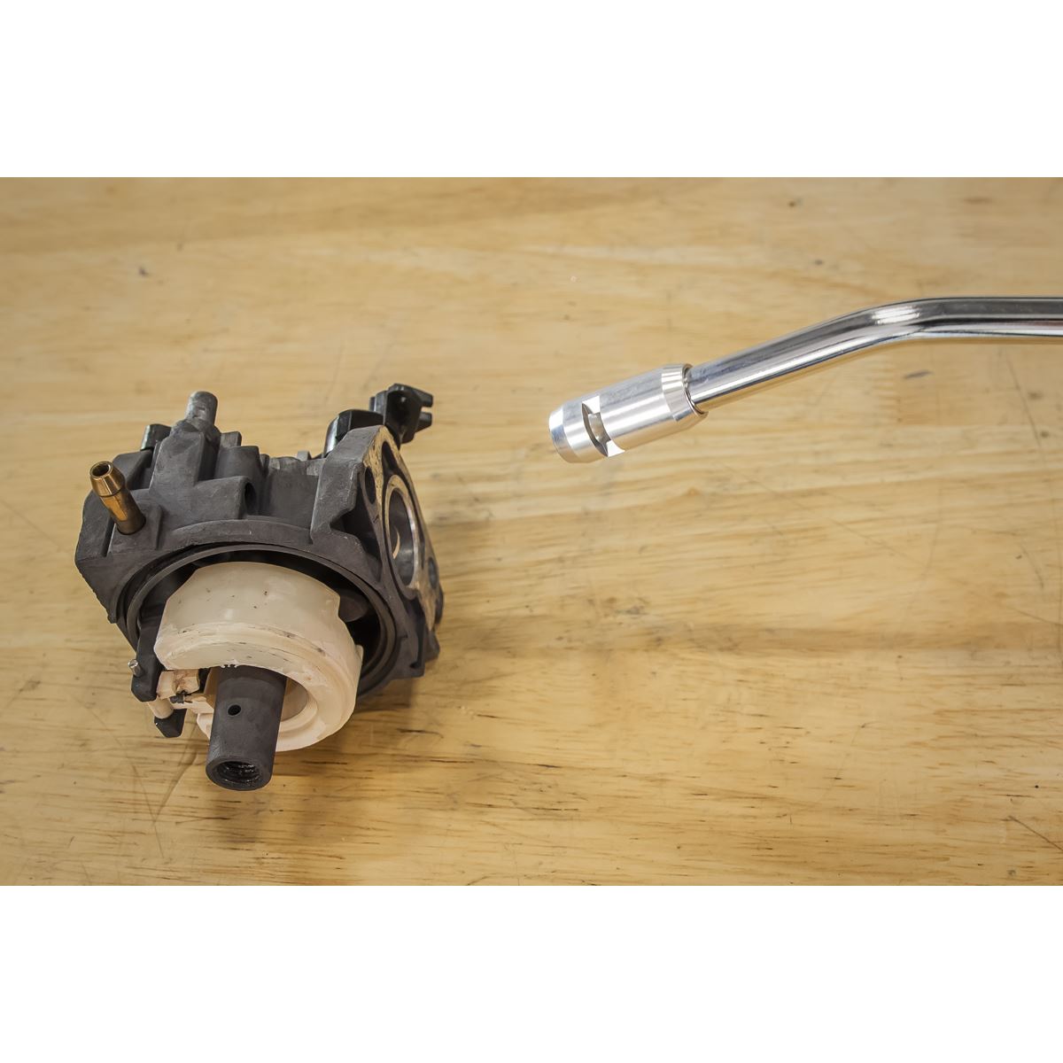 Sealey Air Blow Gun 100mm with 1/4"BSP Air Inlet & Safety Nozzle 