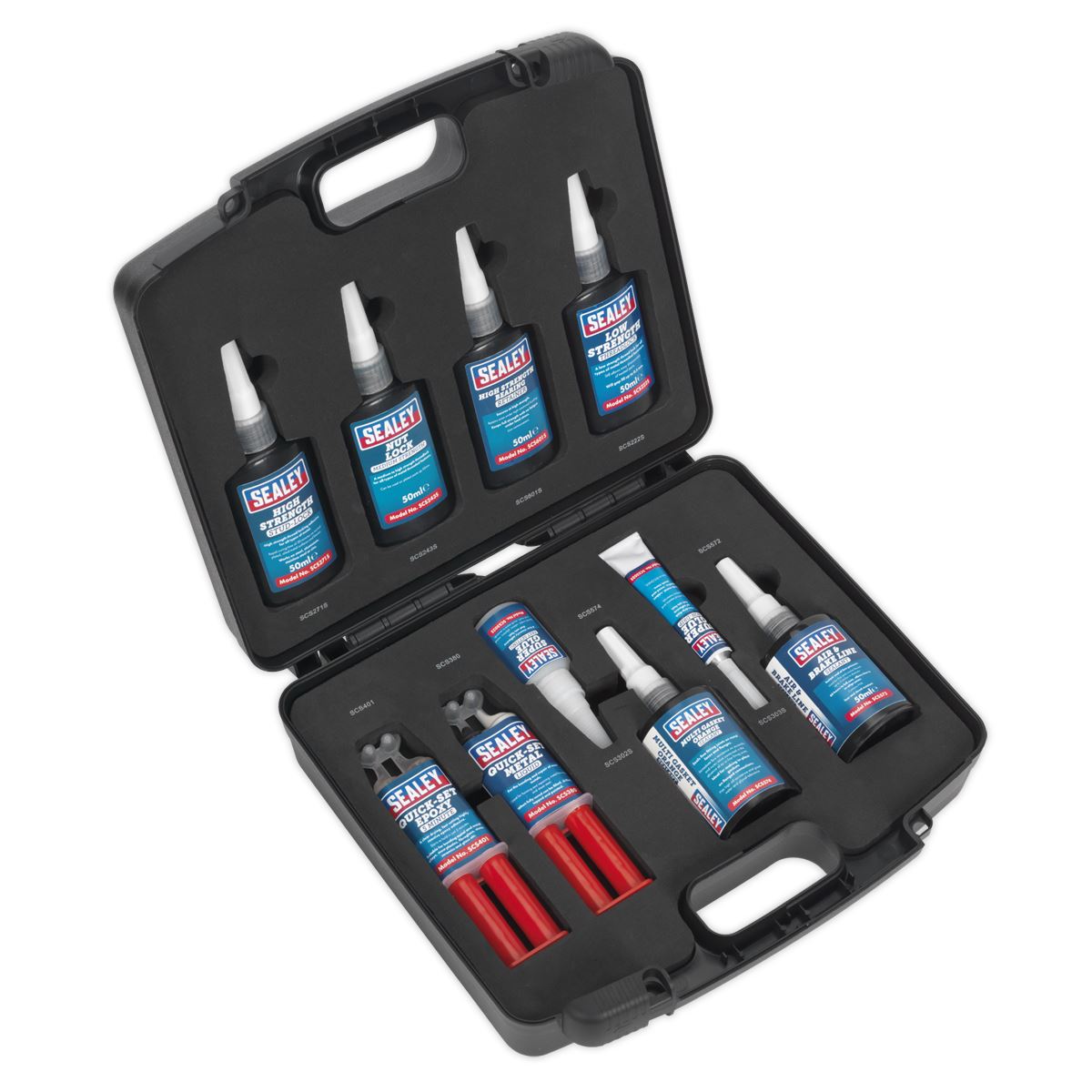 Sealey Adhesive & Sealant Kit 10pc 