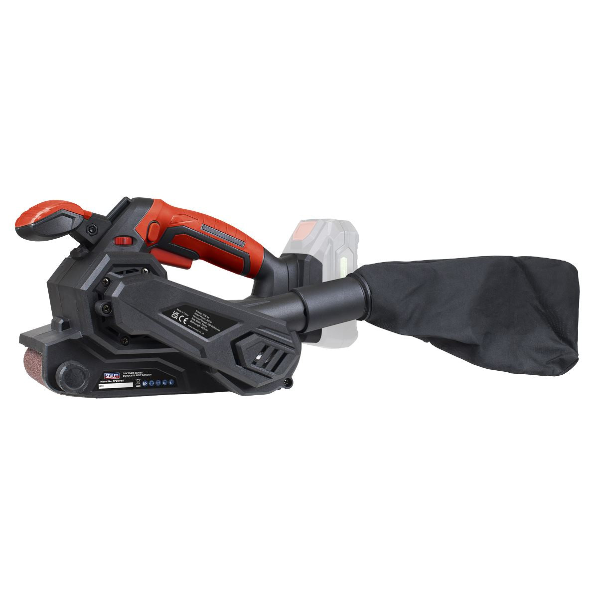 Sealey 20V 2Ah SV20 Series Cordless Belt Sander Kit