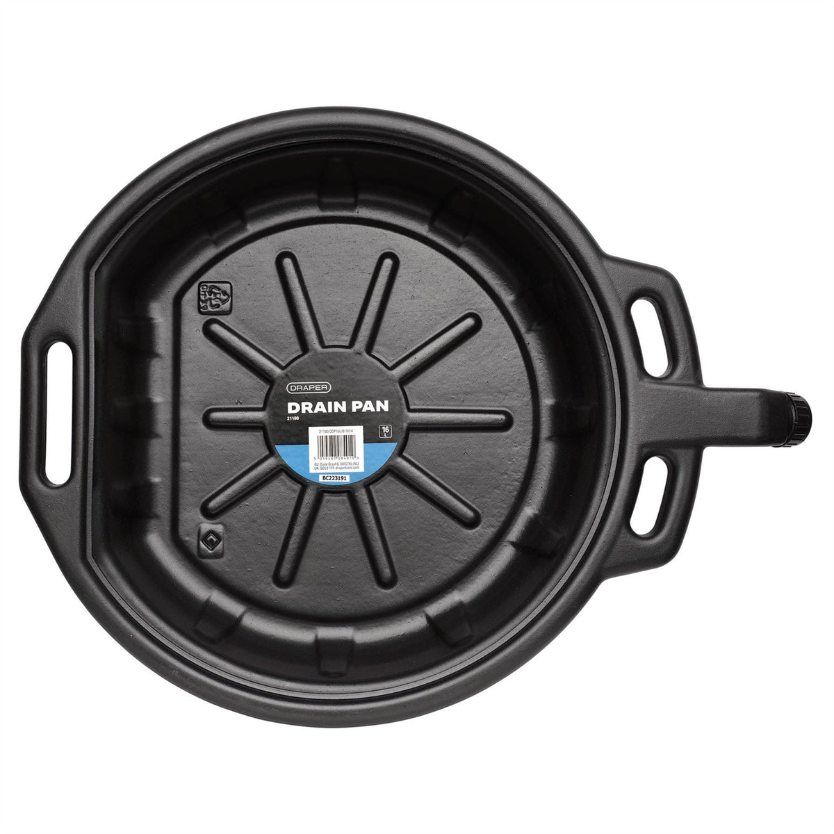 Draper Drain Pan 16L 21180  White Rose Tools