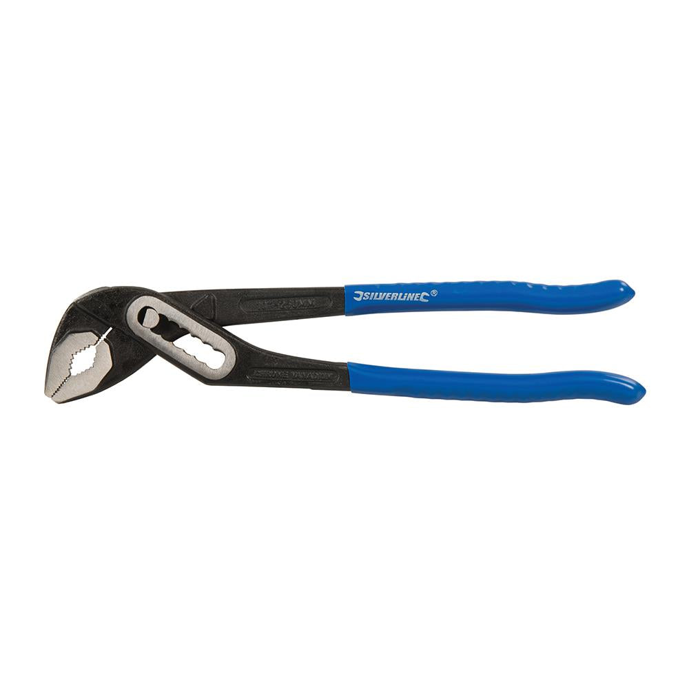 Silverline Slim Jaw Waterpump Pliers Length 250mm - 40mm PL22